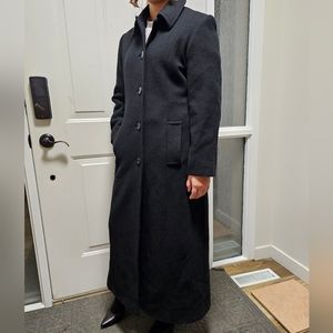 Isc.Mizrahi 100% Merino Wool, full-length winter jacket